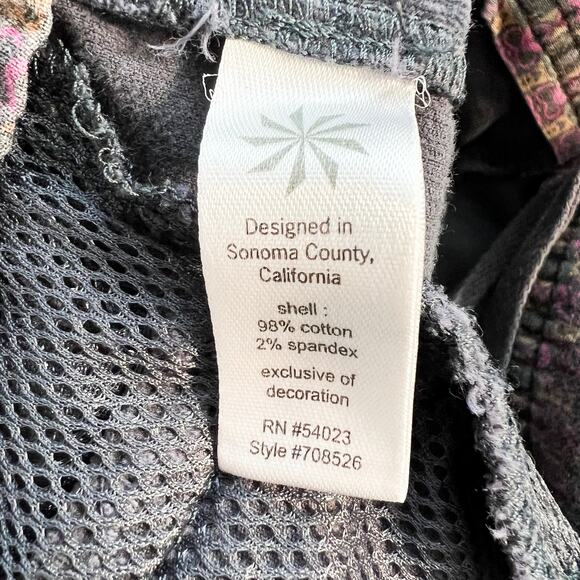 Athleta Corduroy Y2K Skirt Womens 6 Tall Flare Dark Academia Granola Western - Picture 5 of 8